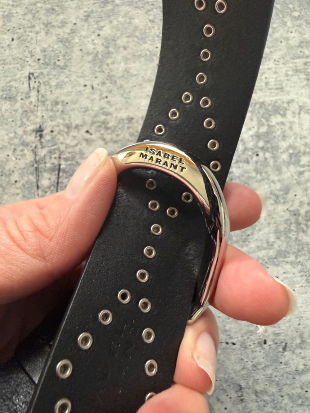 Isabel Marant Liliana Belt Black 80 - Picture 4 of 4